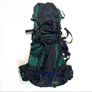 Eureka Traverse Expandable Hiking Backpack Green And Black